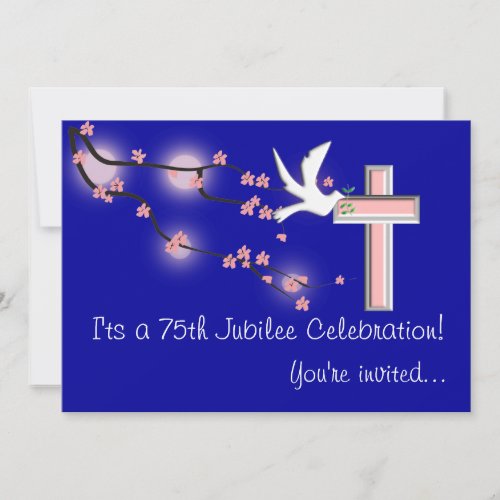 Nuns 75th Jubilee Celebration Invitations