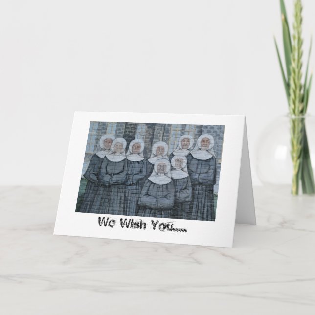 Nuns at Mercyhurst College Holiday Card (Front)