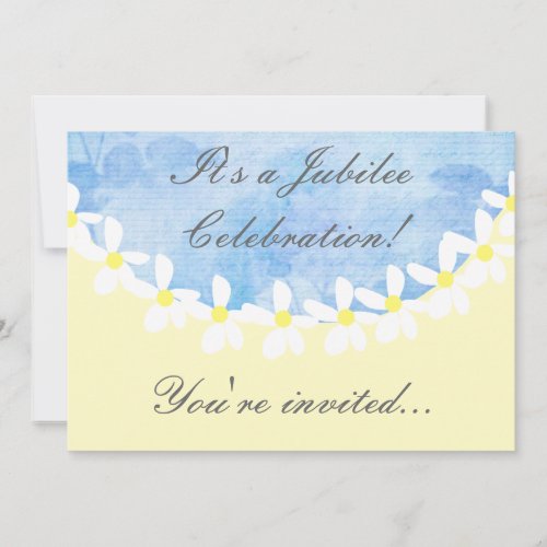 Nuns Customizable Jubilee Invitations