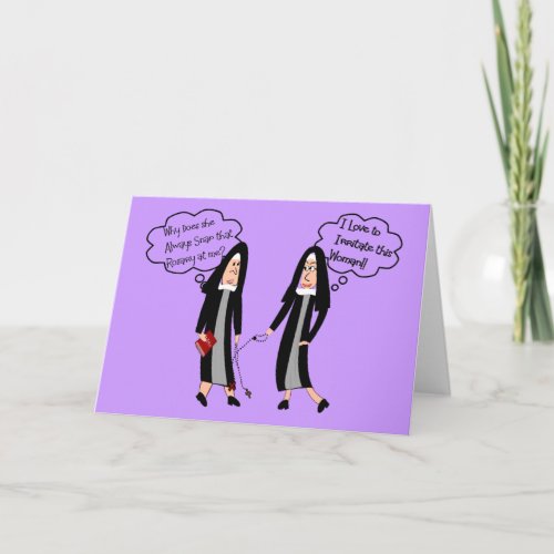 Nuns Extreme Irritation Gifts Card