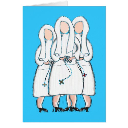 Nuns Gifts Three Cloistered Sisters Design