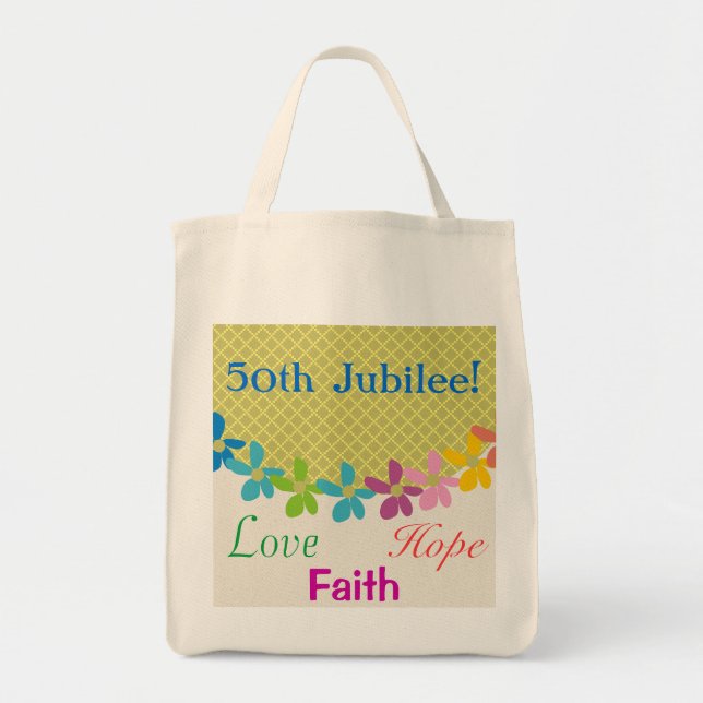 Nuns Golden 50th Jubilee 2 Tote Bag (Front)