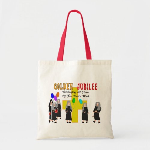 Nuns Golden 50th Jubilee Tote Bag