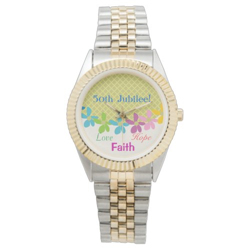 Nuns Golden 50th Jubilee Watch