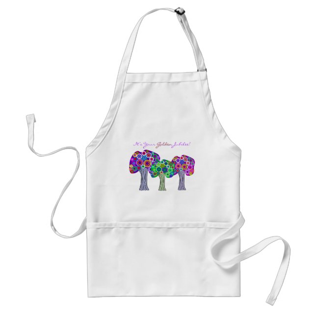 Nuns Golden Jubilee 50th Anniversary Gifts Adult Apron (Front)