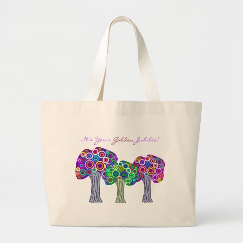 Nuns Golden Jubilee 50th Anniversary Gifts Large Tote Bag