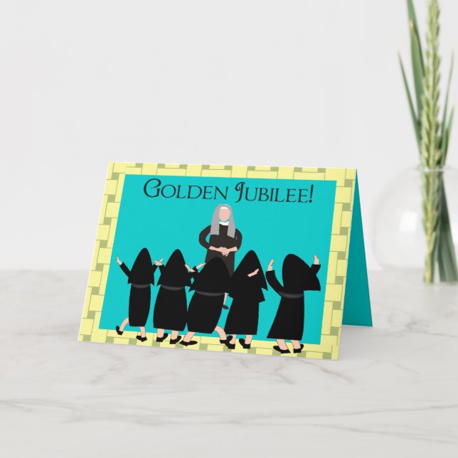 Nuns "Golden Jubilee" Cards & Tote Bags (Front)