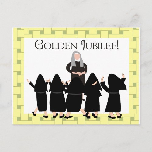 Nuns Golden Jubilee Cards  Tote Bags