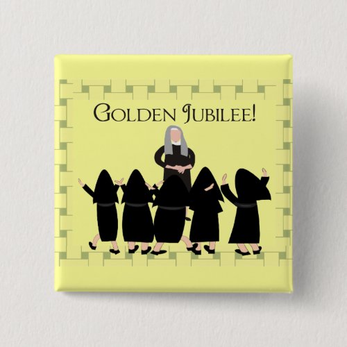 Nuns Golden Jubilee Cards  Tote Bags Pinback Button