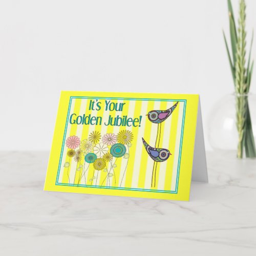 Nuns Golden Jubilee Gifts Card