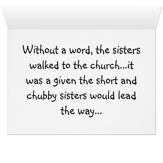 Nuns "Heading to Church" (Inside Horizontal (Bottom))