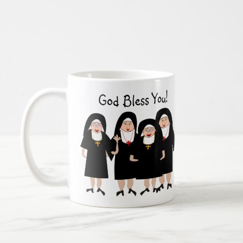 Nuns in Habits Coffee Mug