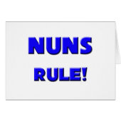 Nuns Rule! (Front Horizontal)