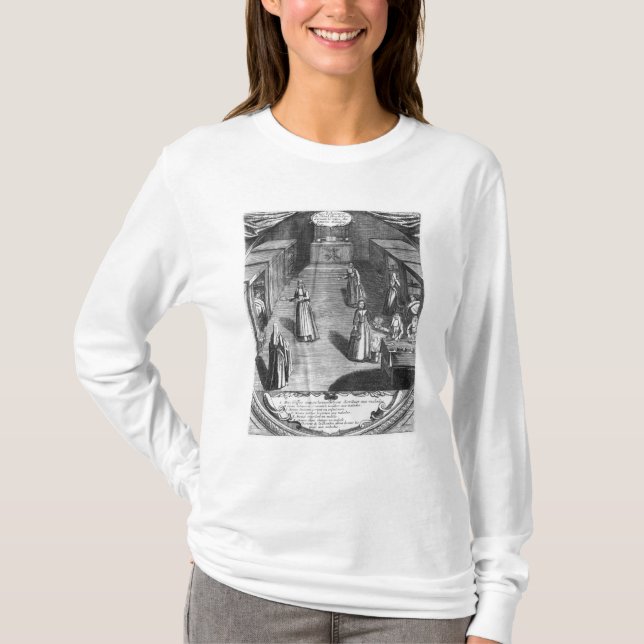 Nuns serving food to the patients at the T-Shirt (Front)