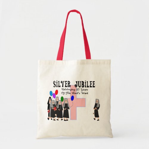 Nuns Silver Jubilee Gifts Tote Bag