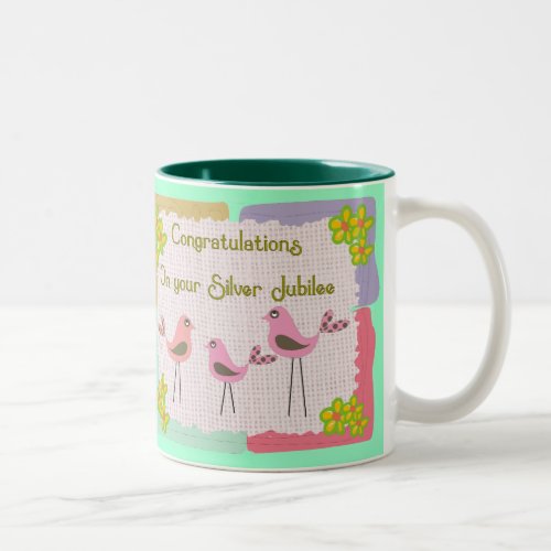 Nuns Silver Jubilee Gifts Two_Tone Coffee Mug