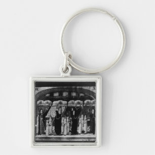 Nuns tending the sick at the Hotel Dieu Keychain