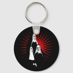 Nuns with Starburst Keychain