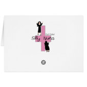 Nuns With Umbrellas "Expecting Rain" Cards (Back Horizontal)