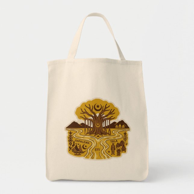Nunusaku Mythology Tote Bag (Front)