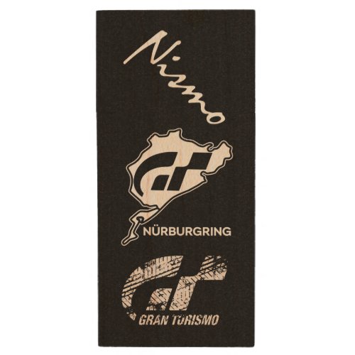 Nurburgring Nordschleife Gran Turismo GT Movie Wood Flash Drive