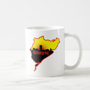 Nurburgring Nordschleife race track, Germany Coffee Mug