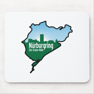Nurburgring Nordschleife race track, Germany Mouse Pad