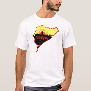 Nurburgring Nordschleife race track, Germany T-Shirt