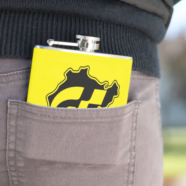 Nurburgring Nordschleife Race Track Gran Turismo  Flask (In Situ)