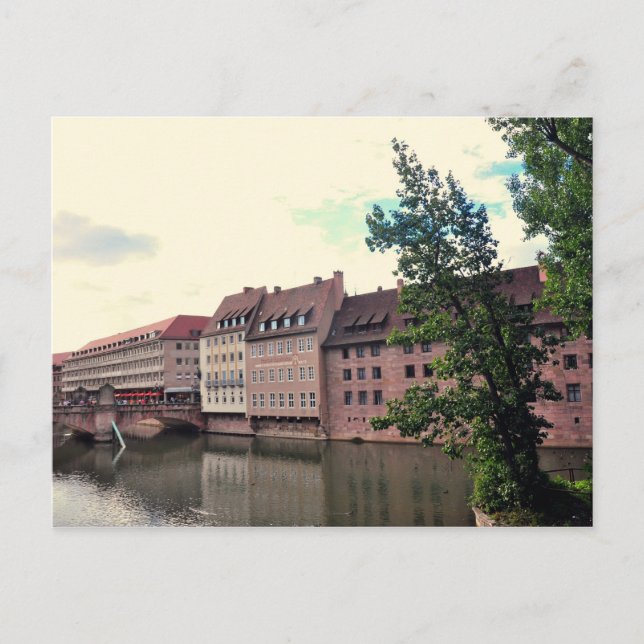 Nuremberg architecture postcard (Front)