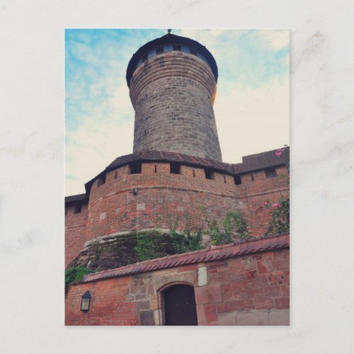 Nuremberg castle postcard