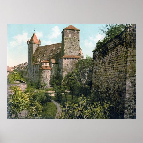 Nuremberg Castle Poster