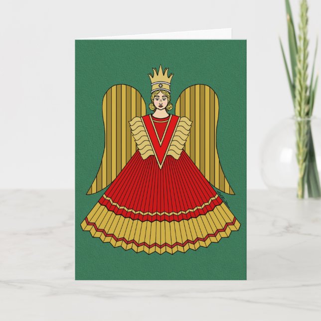 Nuremberg Christmas Angel Card (Front)
