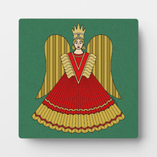 Nuremberg Christmas Angel Plaque