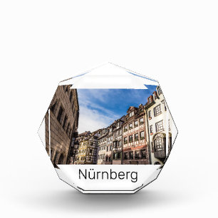Nuremberg Cityscape Bavaria Germany Souvenir Acrylic Award