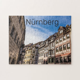 Nuremberg Cityscape Bavaria Germany Souvenir Jigsaw Puzzle