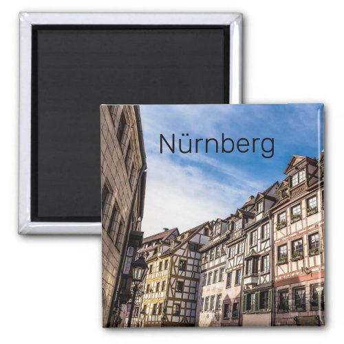 Nuremberg Cityscape Bavaria Germany Souvenir Magnet