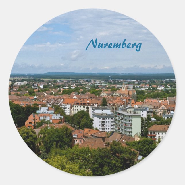 Nuremberg Classic Round Sticker (Front)
