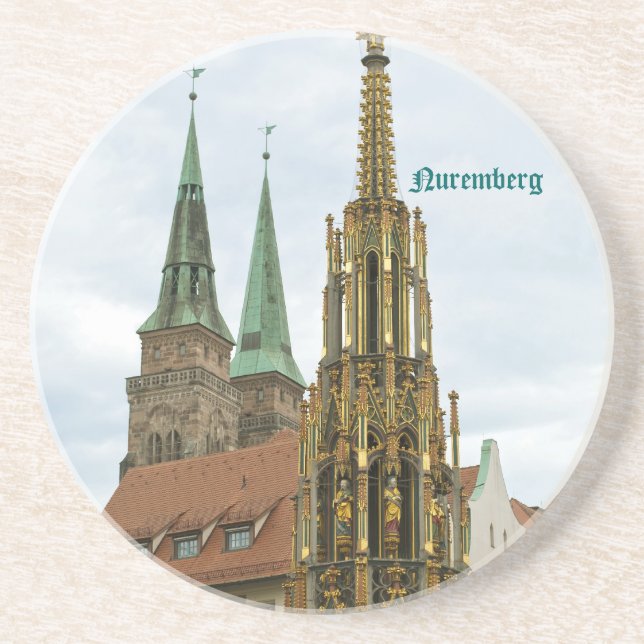 Nuremberg Drink Coaster (Front)