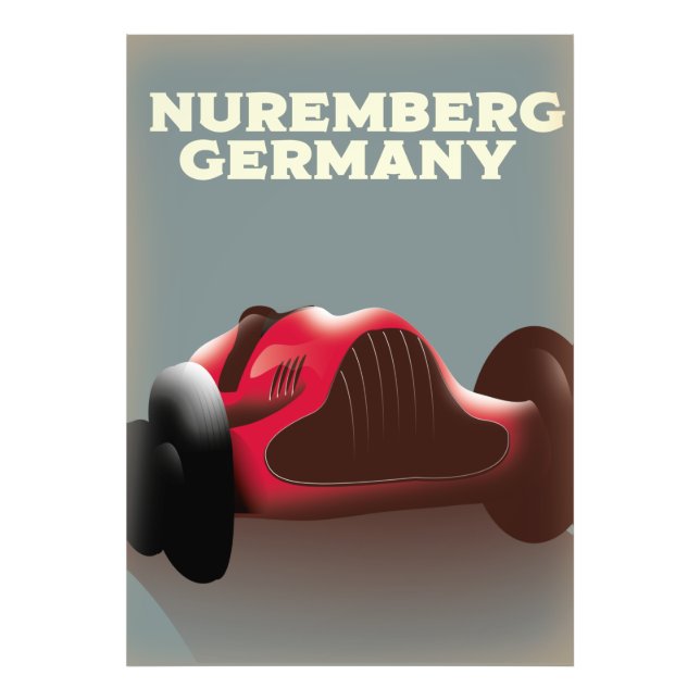 Nuremberg Germany Travel poster (Front)