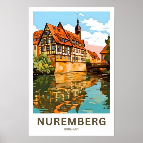 Nuremberg Germany Travel Print