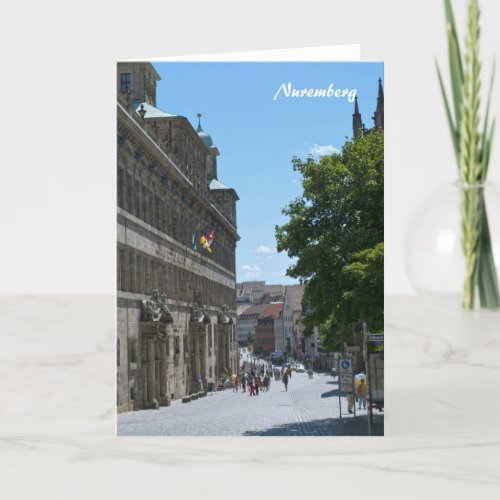 Nuremberg Greeting Card