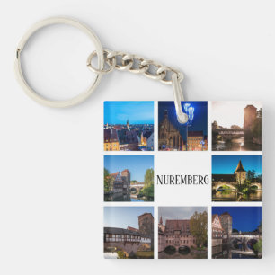 Nuremberg landscapes keychain