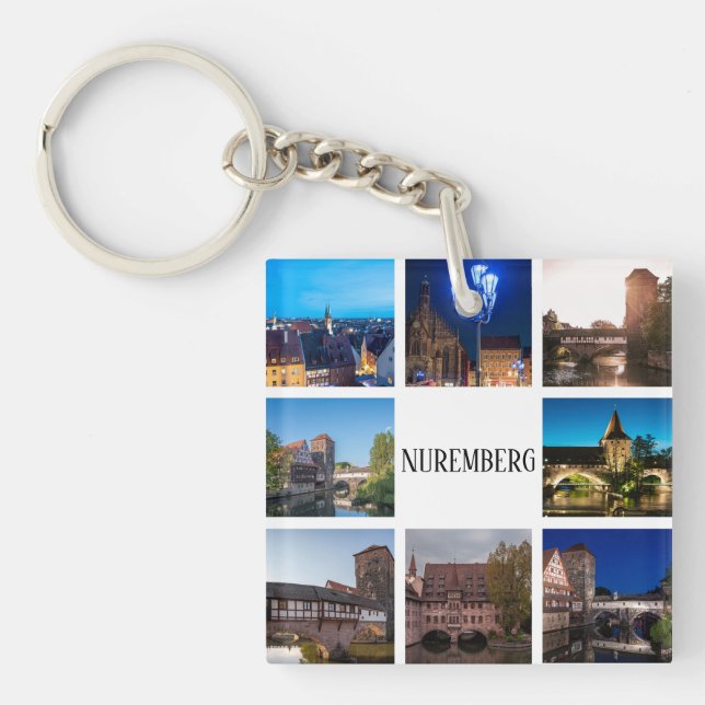 Nuremberg landscapes keychain (Front)