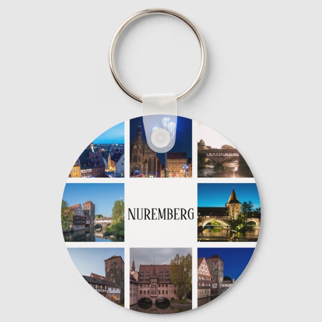 Nuremberg landscapes keychain (Front)