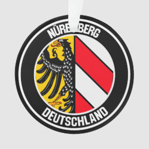 Nuremberg Round Emblem Ornament