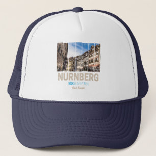 Nuremberg Vintage Bavaria Germany Souvenir Trucker Hat