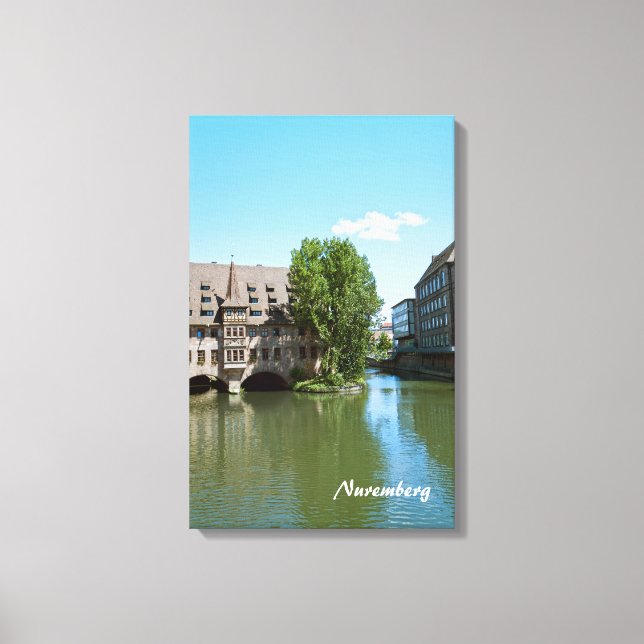 Nuremberg Wrapped Canvas Print (Front)
