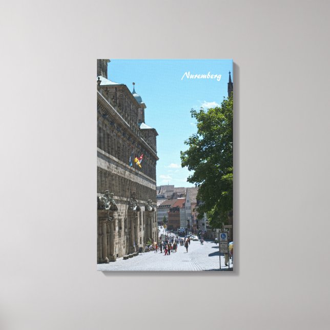 Nuremberg Wrapped Canvas Print (Front)