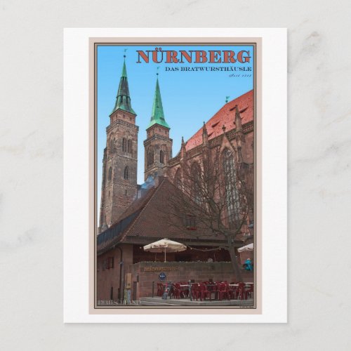 Nrnberg _ Bratwursthusle Postcard